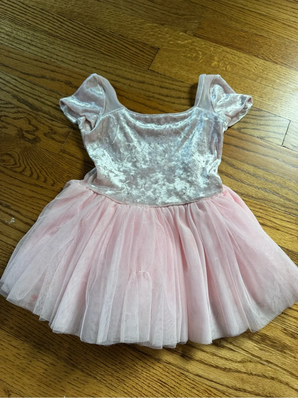 Bloch Soft Pink Velvet Tutu Dress
